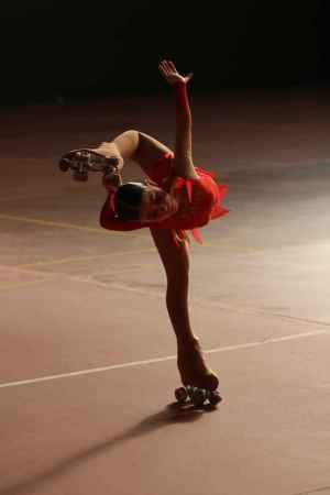 La patinadora Clara Álvaro Andrés, desde Soria a la Copa del Mundo