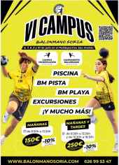 El Balonmano Soria lanza IV Campus de Verano con nuevas opciones
