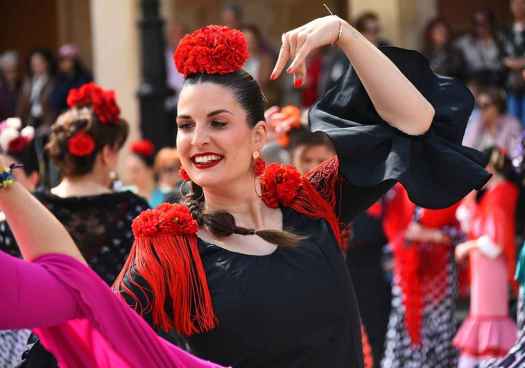 Sevillanas para despedir la Feria de Ábril en Soria