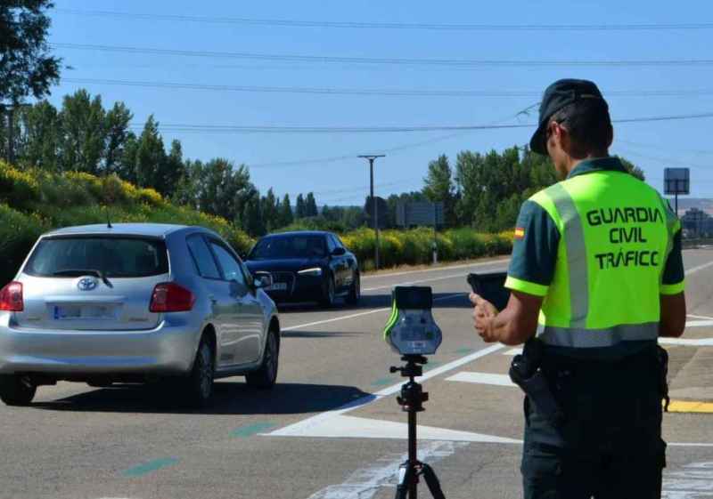 Seis mil conductores denunciados por exceso de velocidad en Castilla y León