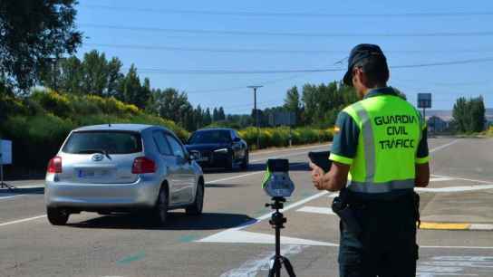 Seis mil quinientos conductores denunciados por exceso de velocidad en Castilla y León