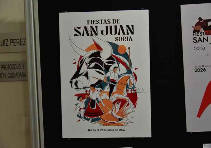 "Tradición", cartel para anunciar las fiestas de San Juan 2026