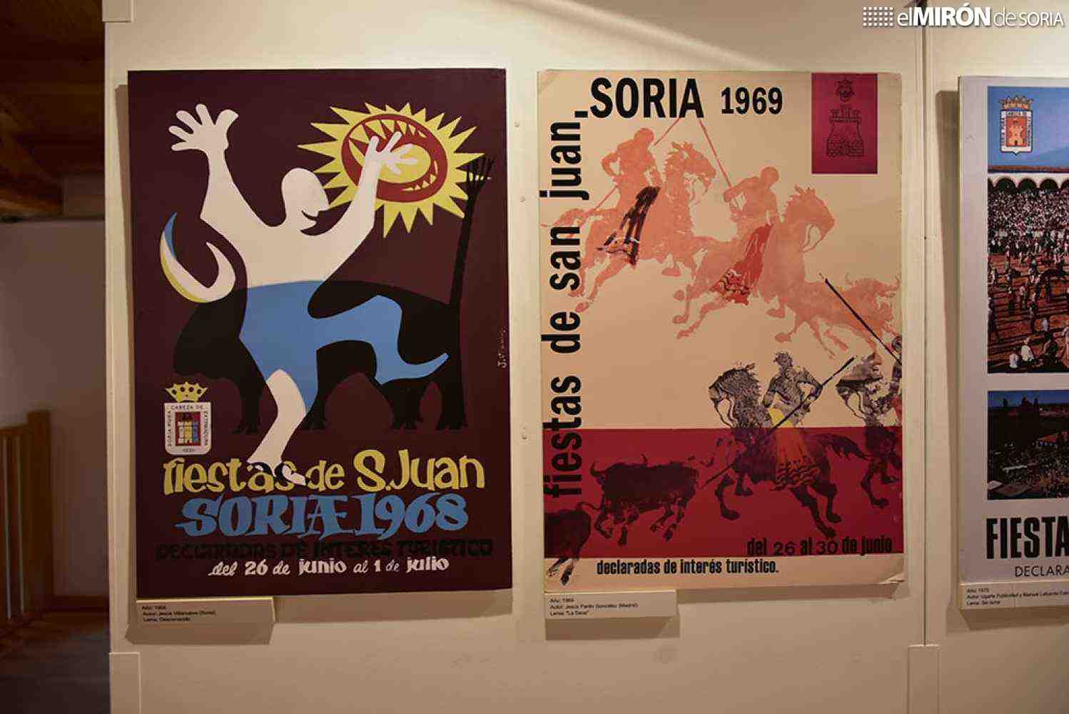 El antiguo Fielato acoge exposición que repasa historia de carteles de fiestas de San Juan