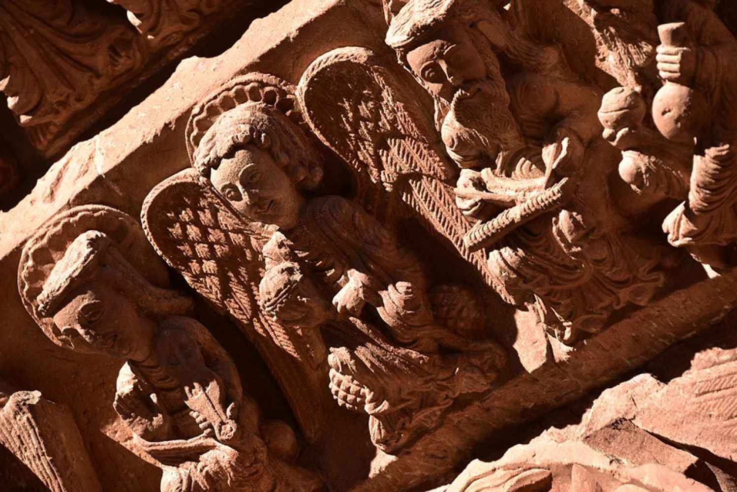 La Biblia en piedra de la iglesia de Santo Domingo, en Soria