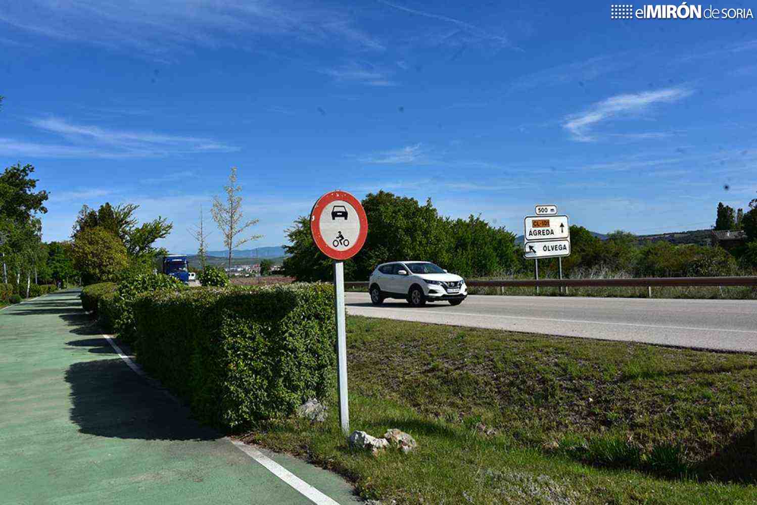 La DGT activa nuevo control fijo de velocidad en carretera de comarca del Moncayo