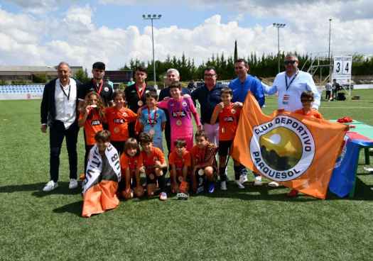 C.D. Parquesol, campeón del V Torneo EligeSoria de fútbol benjamín