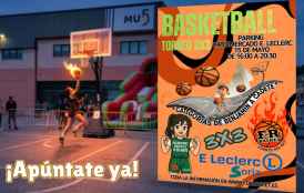 Magia y deporte con el Basketball Torneo 3-3 en hipermercado E. Leclerc de Soria