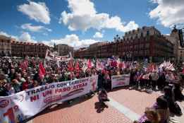 Los trabajadores reclaman salarios, vivienda y democracia en el 1º de Mayo