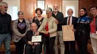 Almazán celebra el centenario de su vecino Antonio Muñoz Hernández