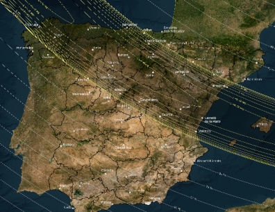 Transportes ofrece recursos digitales para planificar observación del eclipse del 12 de agosto