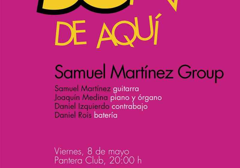 En ViBop retoma etiqueta "Son de aquí" con concierto de Samuel Martínez