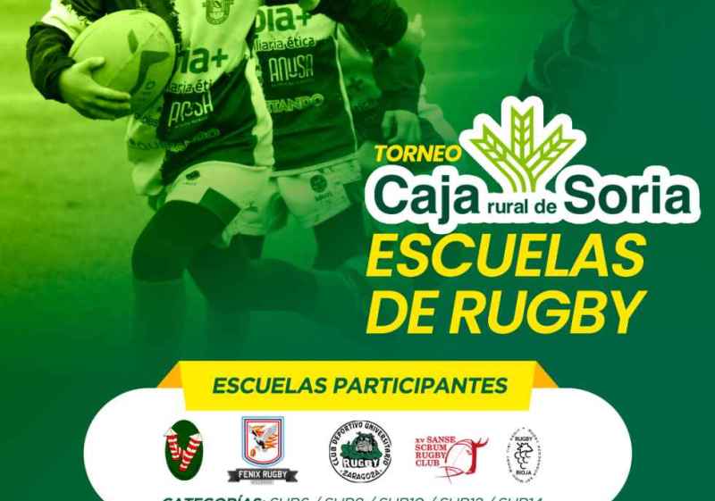 Centenares de niños protagonizan el Torneo Caja Rural de Escuelas de Rugby 