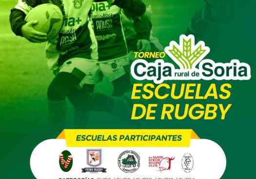 Centenares de niños protagonizan el Torneo Caja Rural de Escuelas de Rugby 