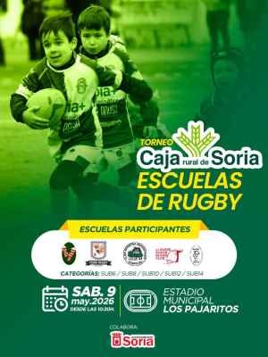 Centenares de niños protagonizan el Torneo Caja Rural de Escuelas de Rugby 