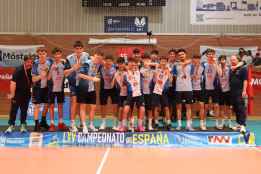 El Río Duero Vóley juvenil conquista el bronce en Campeonato de España 