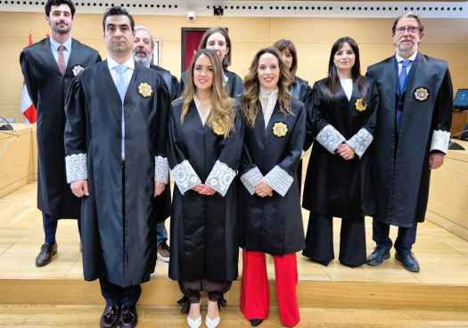 Juramento del nuevo magistrado del Tribunal de Instancia de Soria