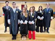 Juramento del nuevo juez del Tribunal de Instancia de Soria