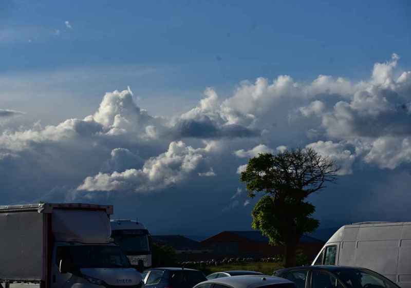 Semana de tormentas en Soria