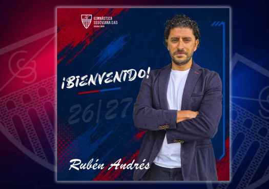 El soriano Rubén Andrés, nuevo director deportivo de la Gimnástica Segoviana