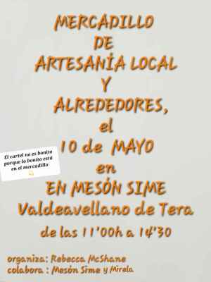 Valdeavellano de Tera se cita con mercadillo de artesanía local