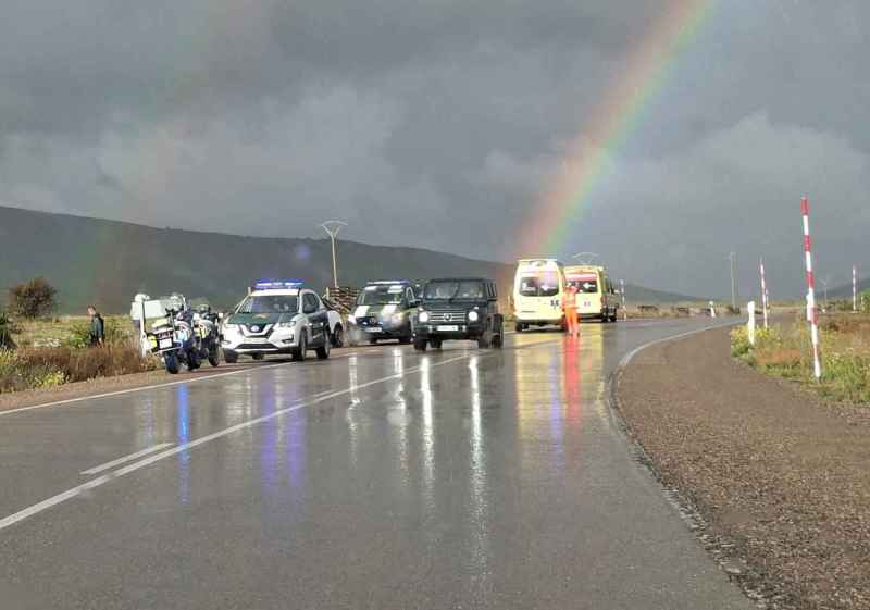 Tres heridos en accidente de tráfico en CL-101, en Noviercas
