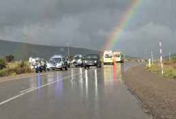 Tres heridos e accidente de tráfico en CL-101, en Noviercas