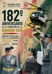 Acto conmemorativo en Ágreda del 182º Aniversario de la Fundación de la Guardia Civil 