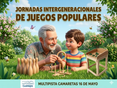 Golmayo fomenta convivencia de adultos y menores con Juegos Populares