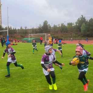 El rugby base vuelve a ser protagonista en Soria con el Torneo Caja Rural 