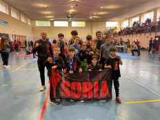 Botín de medallas del Kickboxing Soria en Campeonato de Castilla y León