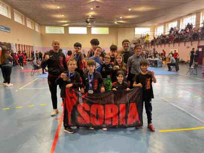 Botín de medallas del Kickboxing Soria en Campeonato de Castilla y León