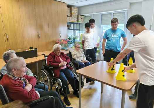 Semana repleta de actividades para mayores de residencia de Los Milagros, de Ágreda