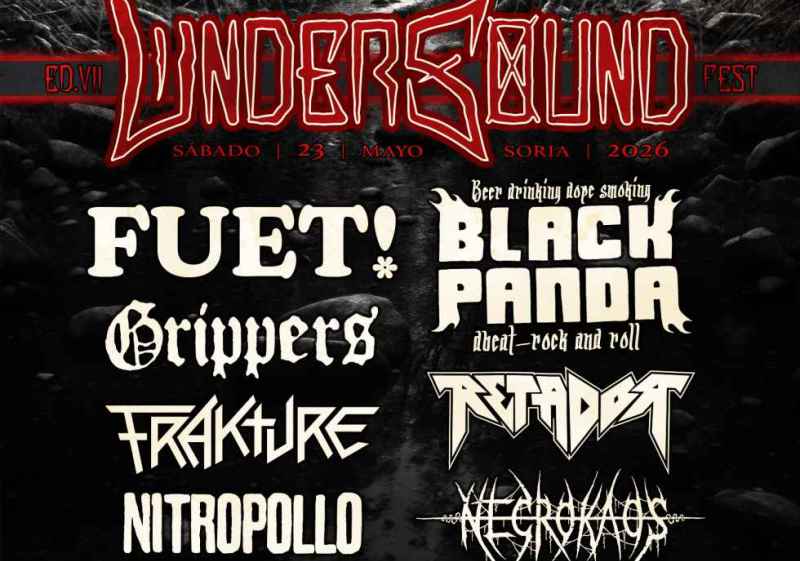 Siete grupos componen cartel de VII edición de Festival Undersound Soria