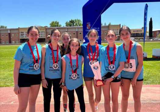 La cantera atlética soriana sube al podio en Campeonato regional en edad escolar