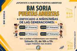 Jornada de puertas abiertas de Balonmano Soria