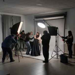Fotografía y bollería para promocionar estudios oficiales de Fotografía en Soria