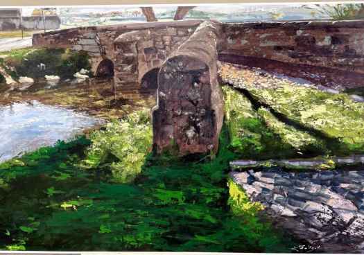 Golmayo estrena con éxito su Concurso Nacional de Pintura Rápida