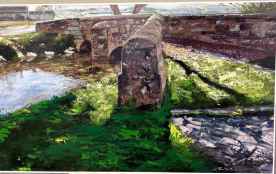 Golmayo estrena con éxito su Concurso Nacional de Pintura Rápida
