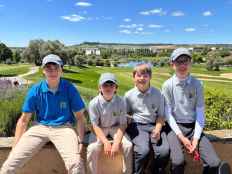 Décimo puesto para golfistas sorianos en Campeonato por equipos alevín y benjamín de Castilla y León