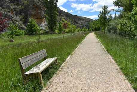 Paseo por la hoz del río Escalote en Berlanga de Duero