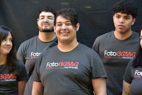 Fotografía y bollería para promocionar estudios oficiales de Fotografía en Soria