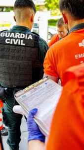 La Guardia Civil reduce en Soria a joven con actitud agresiva