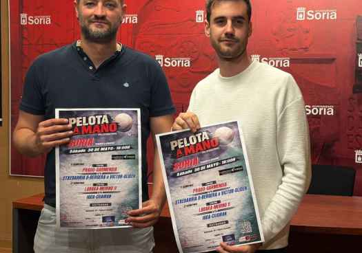 La pelota profesional regresa a Soria con semifinales del Campeonato de Parejas LEN