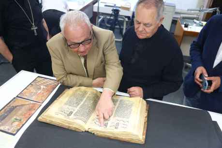 El Centro de Conservación y Restauración de Bienes Culturales recuperará el códice "Salterium"