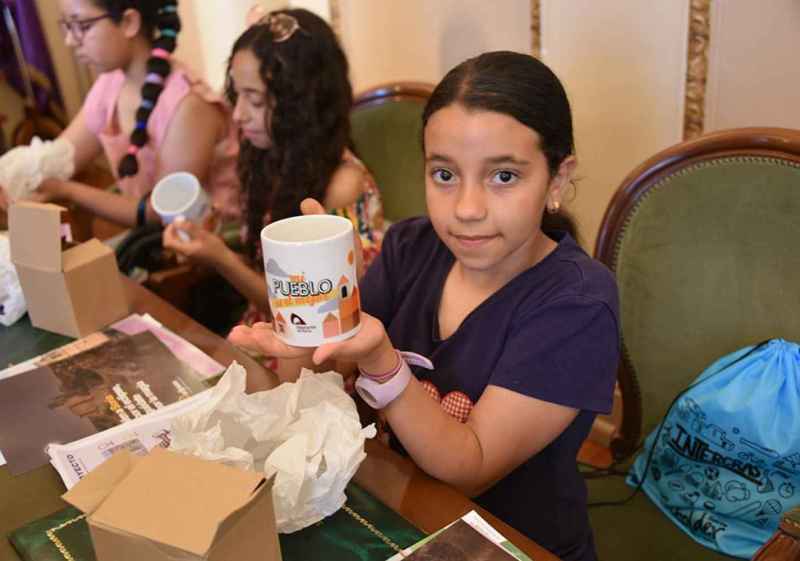 Los escolares presentan en Diputación las rutas por los pueblos del CRA de Gómara