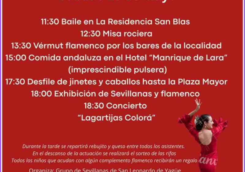 Sevillanas en la villa de San Leonardo de Yagüe