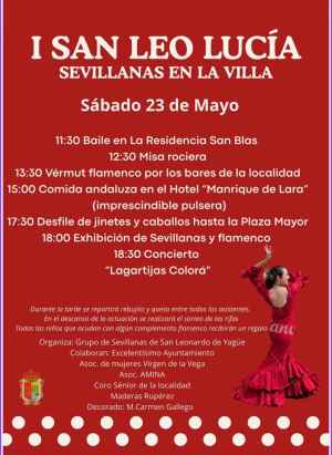 Sevillanas en la villa de San Leonardo de Yagüe