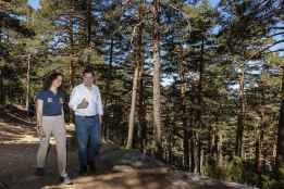 Mañueco participa en celebración del centenario de apertura del camino Schmidt en Guadarrama 