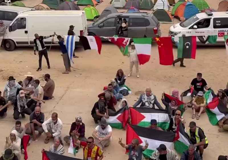 Dos sorianos forman parte del convoy humanitario internacional Magherb Sumud