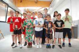 Ganadores del XII Torneo infantil “Escuela Municipal de Ajedrez” de Soria